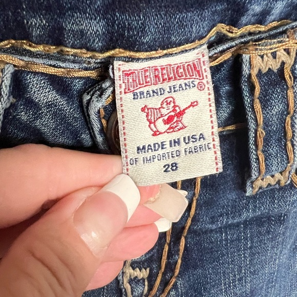 Classic True Religion Blue Denim Jeans - Picture 12 of 12